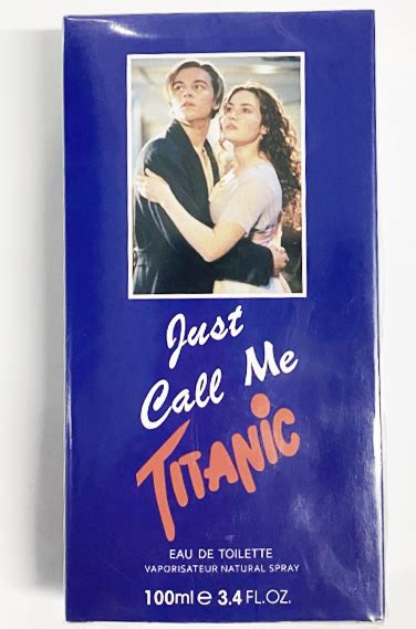 JUST CALL ME TITANIC PERFUME FOR MEN .